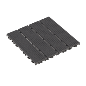 Waterproof, Wear-resistant, DIY Assembly, Garden, Courtyard, Balcony,plastic Flooring-Four Long Straight Lines