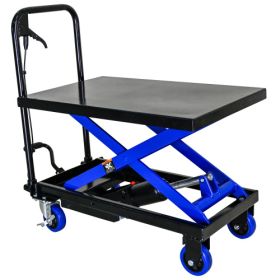 Hydraulic Lift Truck Used For Material Handling And Transportation (Option: BlackBlue)